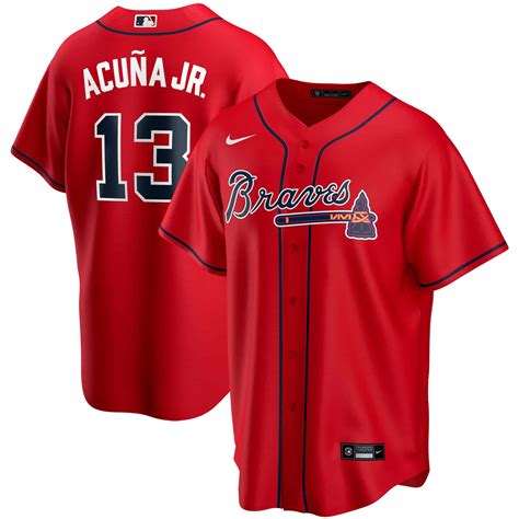 men's nike ronald acuna jr atlanta braves replica jersey stores|ronald acuna jr jersey.